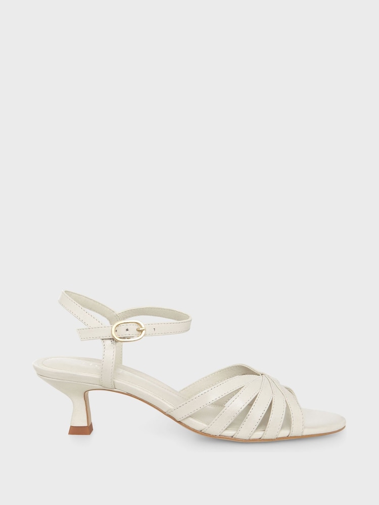 Hobbs Cream Lacey Sandals - Image 2 of 4