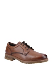 Hush Puppies Richie Brown Shoes - Image 2 of 4