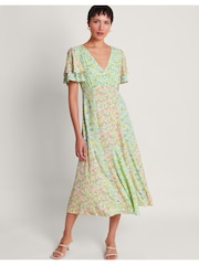 Monsoon – Tea-Kleid mit Blumenmuster „Tatum“ - Bild 1 von 4
