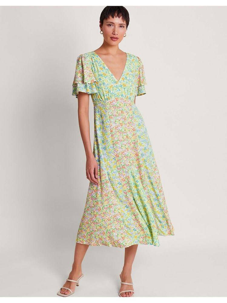 Monsoon – Tea-Kleid mit Blumenmuster „Tatum“ - Bild 1 von 4