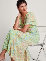 Monsoon – Tea-Kleid mit Blumenmuster „Tatum“ - Bild 3 von 4
