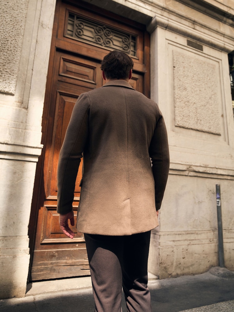 Tailored Athlete Muscle Fit Car Coat - Obrázek 2 z 6