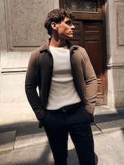 Tailored Athlete Muscle Fit Car Coat - Obrázek 6 z 6