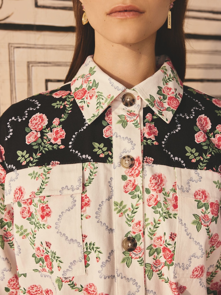 Veste en sergé Cath Kidston 100% coton - Image 3 of 6