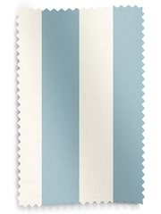 Laura Ashley Seaspray Blue Lille Stripe Made to Measure 100% Cotton Roman Blinds - Image 6 of 6