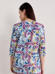 Seasalt Cornwall Multi Op Art Tunic - Image 2 of 5