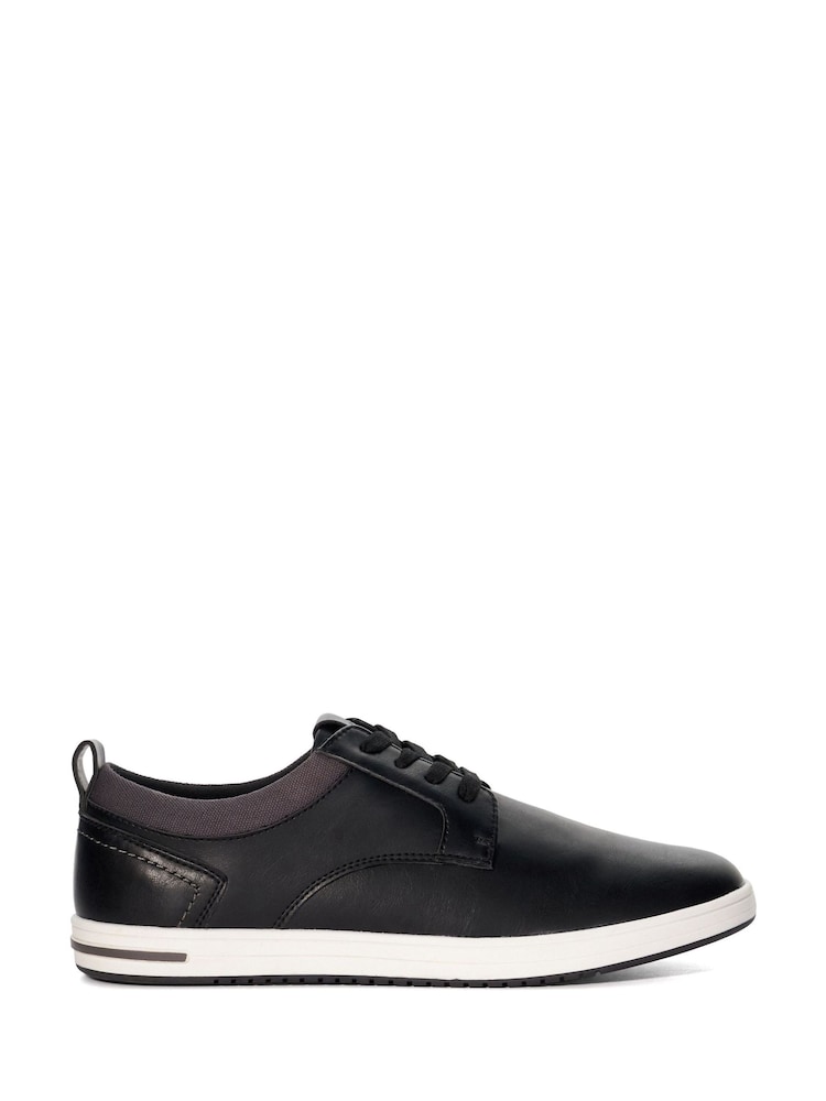 Черный - Стандартный крой - Dune London Travels Colour Detail Trainers - Изображение 2 из 6 Черный - Стандартный крой - Dune London Travels Colour Detail Trainers - Изображение 2 из 6