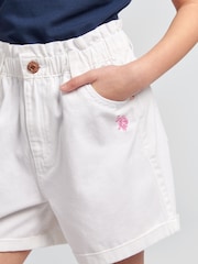 U.S. Polo Assn. White 100% Cotton Shorts - Image 4 of 9
