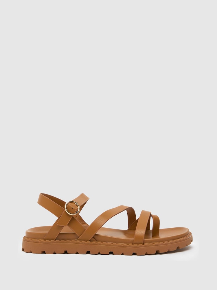 Schuh Youth Trula Strippy Sandals - Image 1 of 4