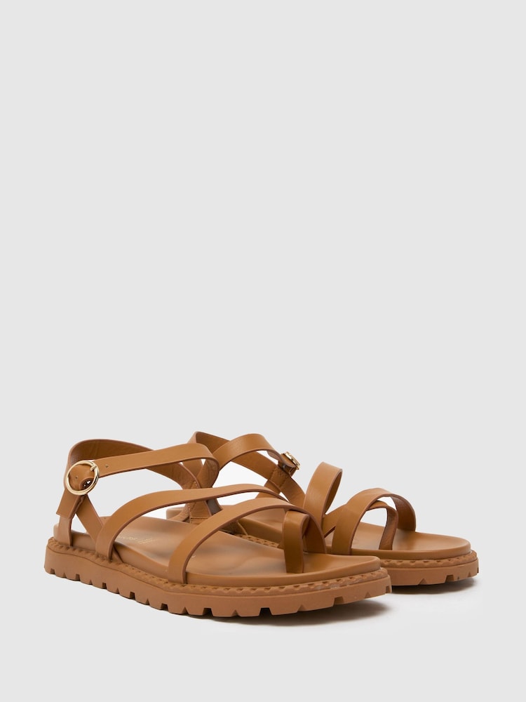 Schuh Youth Trula Strippy Sandals - Image 2 of 4