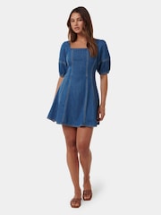 Forever New Blue Sierra Denim Dress - Image 5 of 5