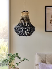 Black Tahlia Easy Fit Pendant Lamp Shade - Image 1 of 5