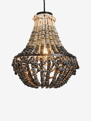 Black Tahlia Easy Fit Pendant Lamp Shade - Image 4 of 5