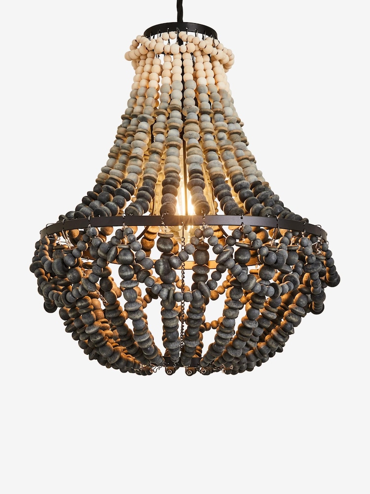 Black Tahlia Easy Fit Pendant Lamp Shade - Image 5 of 5