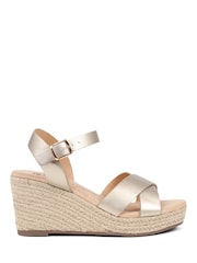 Pavers Gold Pavers Lightweight Platform Espadrilles - Image 3 of 6
