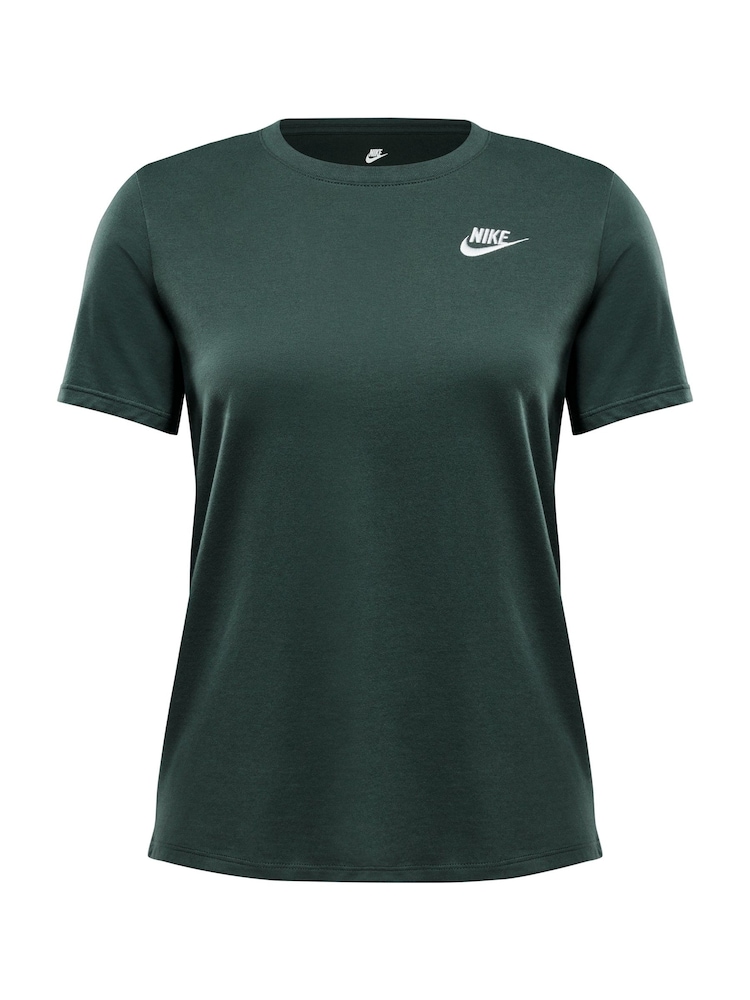 Nike Dark Green Sportswear Club Essentials T-Shirt - Image 5 of 5