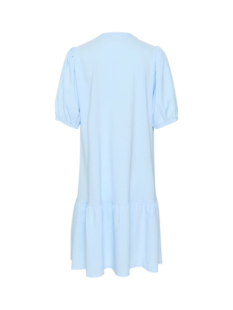 Kaffe Blue Edith Above Knee Length A-Line Dress - Image 5 of 5