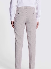 MOSS Grey Tailored Fit Houndstooth Trousers - Image 2 of 3
