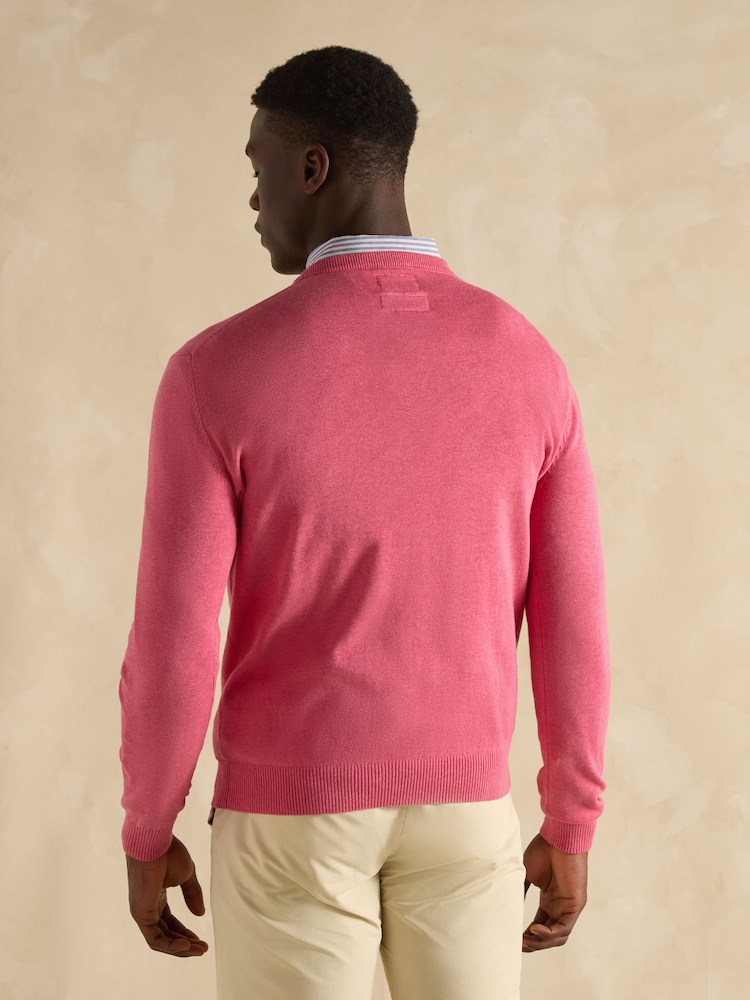 Rosérosa - Joules Hillside Strickpullover mit Rundhalsausschnitt - Bild 2 von 7 Rosérosa - Joules Hillside Strickpullover mit Rundhalsausschnitt - Bild 2 von 7