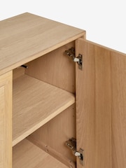 Jasper Conran London White Washed Oak Aden Large Sideboard - Image 5 of 6