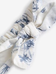 Gap White/Blue Baby Linen-Cotton Outfit Set (Newborn-24mths) - Image 5 of 5