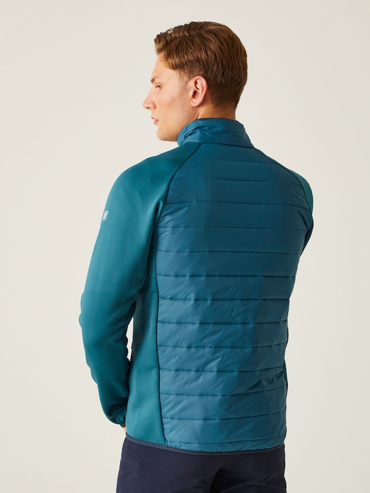 Regatta cyan Clumber IV Hybrid Jacket - Image 2 of 8