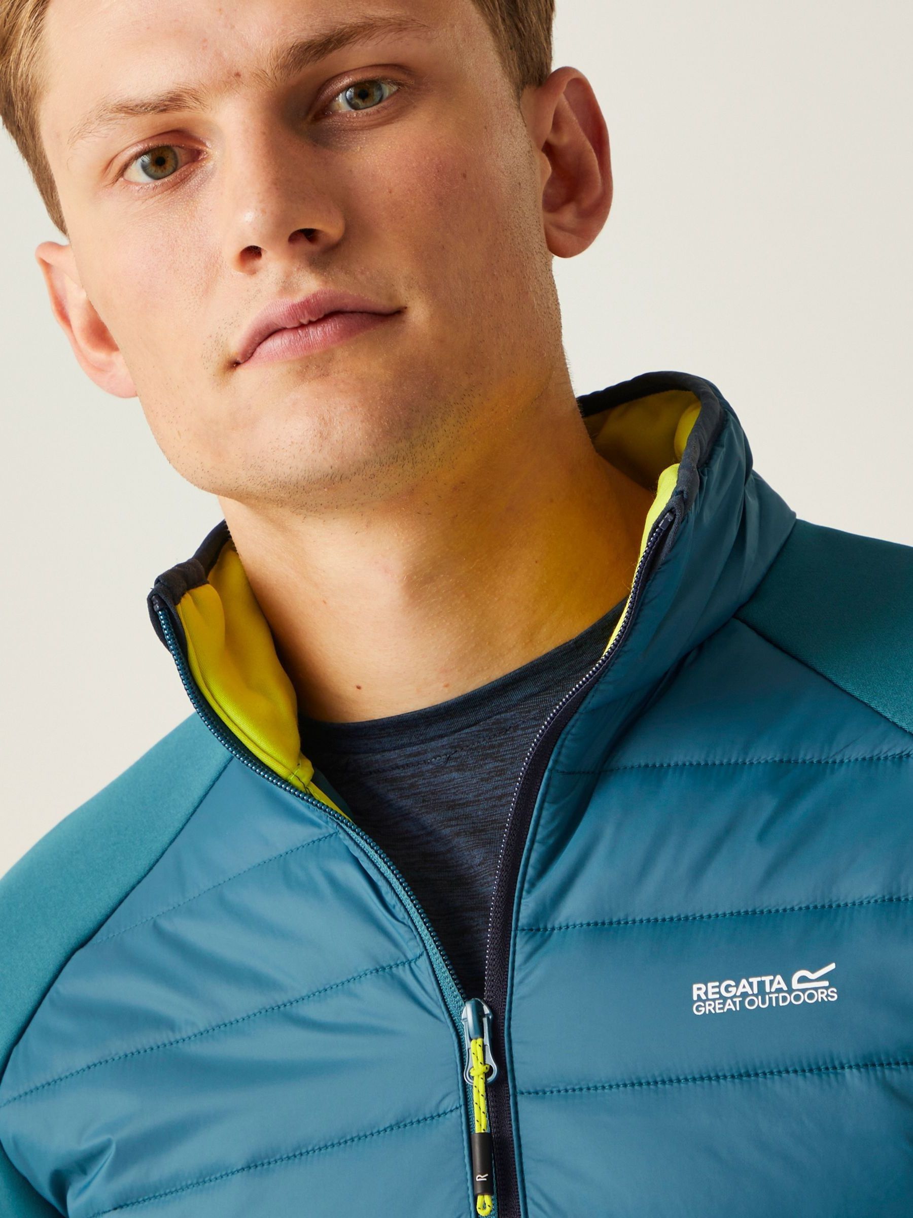 Buy Regatta cyan Clumber IV Hybrid Jacket from the Next UK online shop
