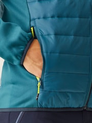 Regatta cyan Clumber IV Hybrid Jacket - Image 6 of 8