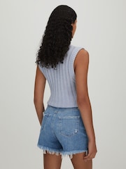Paige Cable Knit Vest - Image 4 of 5