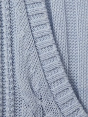 Paige Cable Knit Vest - Image 5 of 5
