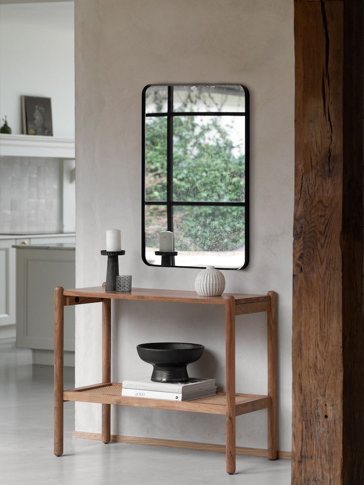 Gallery Home Natural Elvan Console Table - Image 1 of 3