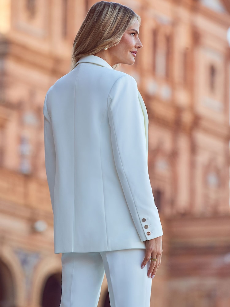 Sosandar - Lange smokingblazer - Image 4 of 5