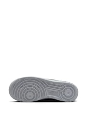 Nike BlackGrey Air Force 1 Trainers - Image 6 of 9