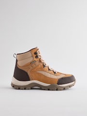 Tan Brown Hiker Snow Boots - Image 2 of 5