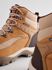 Tan Brown Hiker Snow Boots - Image 3 of 5