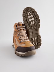 Tan Brown Hiker Snow Boots - Image 4 of 5