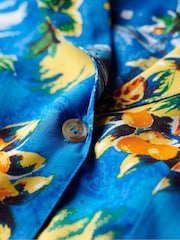 Superdry Blue Beach Resort Shirt - Image 6 of 6