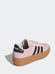 adidas Pink/Black VL Court Bold Trainers - Image 4 of 8