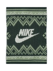 Nike Green Essential Crew Fairisle Pattern Socks 1 Pack - Image 4 of 4