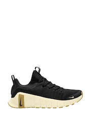 Nike Black/Yellow Free Metcon 6 Gym Trainers - Image 1 of 5