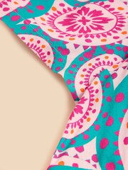 White Stuff Pink Lucy EcoVero™ Midi Dress - Image 7 of 7