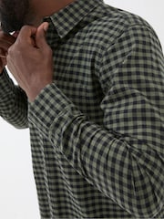 FatFace Green Everly Gingham Shirt - Image 3 of 5