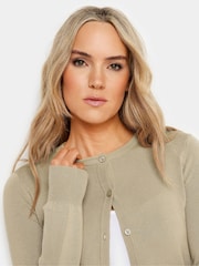 Long Tall Sally Natural Crew Neck Cardigan - Image 4 of 5