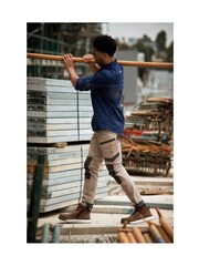 Hard Yakka Raptor Active Brown Joggers - Image 5 of 6