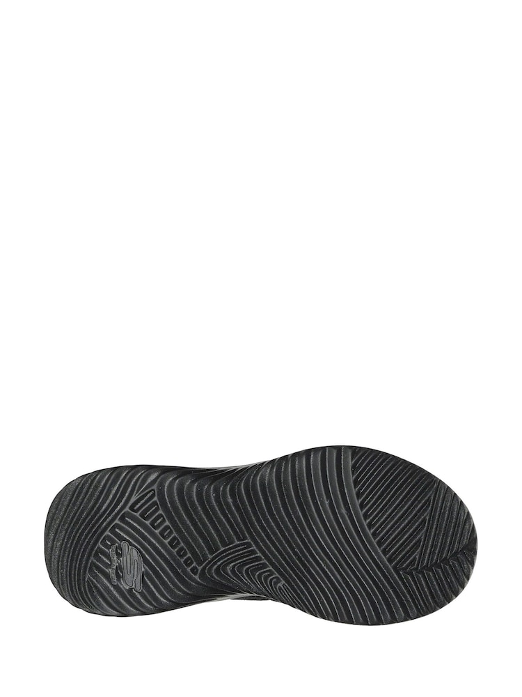 Skechers Black Kids Bounder School Shoes - Image 4 of 4