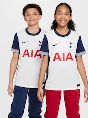 Nike White Jr. Tottenham Hotspur FC 24/25 Home Stadium Football Shirt - Image 3 of 10