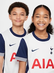 Nike White Jr. Tottenham Hotspur FC 24/25 Home Stadium Football Shirt - Image 4 of 10