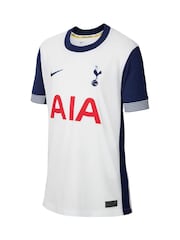 Nike White Jr. Tottenham Hotspur FC 24/25 Home Stadium Football Shirt - Image 9 of 10
