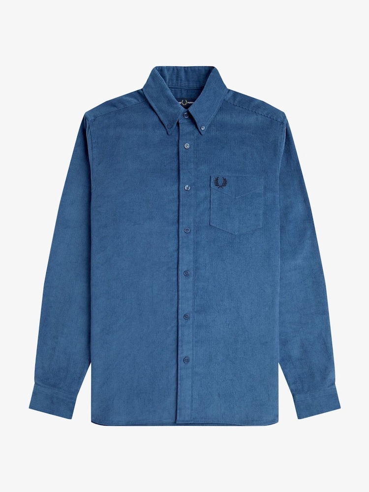 Fred Perry Corduroy Button Down Shirt - Image 6 of 7
