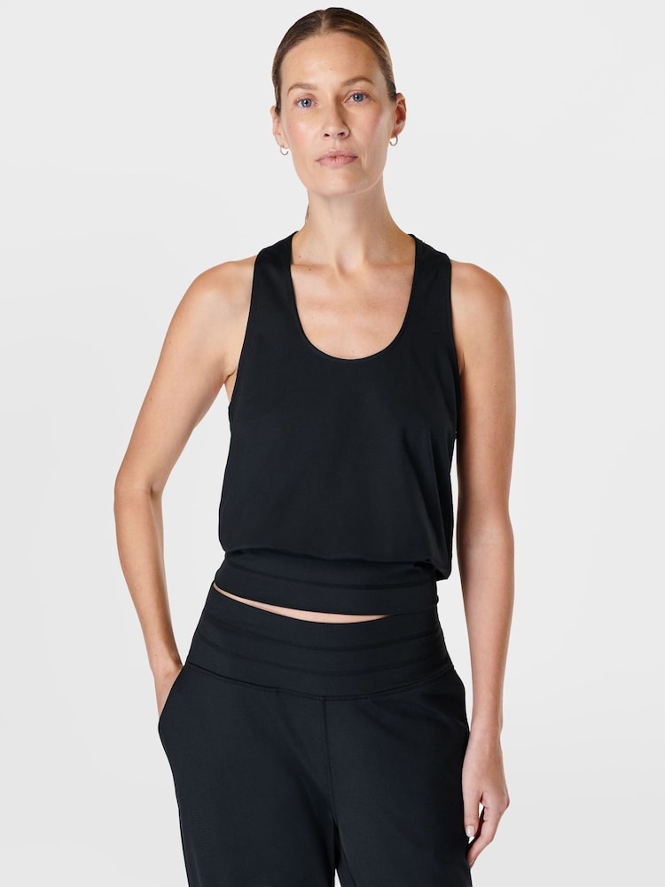 Sweaty Betty Black Gaia Yoga Tank - Image 1 of 7